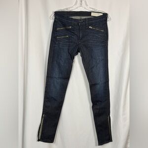Rag & Bone Dark Indigo Skinny Jeans